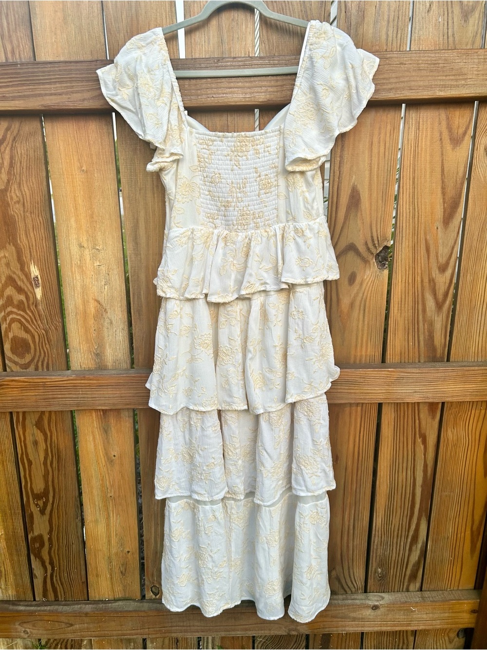 Altr’d State Roxanne Layered Dress Maxi Lined Sz XL